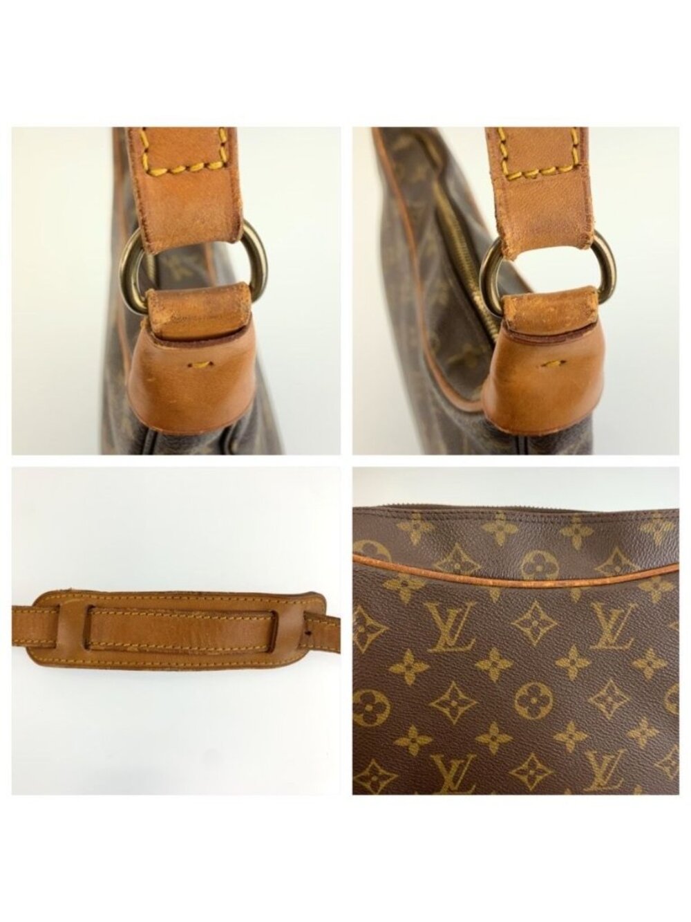 Louis Vuitton Monogram Boulogne Brown Shoulder Bag - Picture 5 of 10